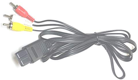 AV Cable Composite Video Cord Compatible with Nintendo 64/N64/GameCube/Super Nintendo SNES TV Game(6 Feet)