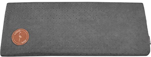 Z4L WauWau Haustier Fensterbank Cleo 50cm x 20cm grau gesteppt