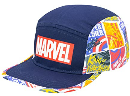 Marvel Avengers, Captain America, Hulk, Ironman Flat Brim Baseball Cap Hat, Boys Ages 5-15