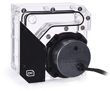 Alphacool Rise Flat Reservoir D5 Ausgleichsbehälter mit Pumpe