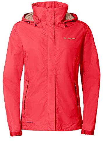 VAUDE Damen Women's Escape Light Jacket Regenjacke, Flame, 34 EU