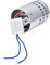 Moderne Spiralloch-LED-Wand 3W LED-Spiralwandleuchte LED-Aluminium-Spiralloch-Wandleuchte Lampe Hoher Farbwiedergabeindex 3W Spirallampe für Home Hotel 85-265V (Warmes Licht)