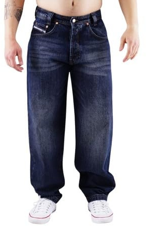 Picaldi® Zicco 471 jeans | Lös och avslappnad passform | morotsbyxor | ledig, lös och bred skurna, Hurricane, 33W x 34L