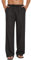 COOFANDY Herren Leinenhose mit Kordelzug Leichte Sommerhose Freizeithose Leinen Strandhosen Bequeme Herrenhose Lange Hosen Loose Fit Schwarz S