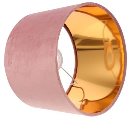 Gadpiparty 1Stk Lampenschirm lampenabdeckung stoff Lampenabdeckung aus Stoff wandlampe schirm stoff Schreibtischlampe Zubehör Spinne schmücken e27 Leuchter Rosa