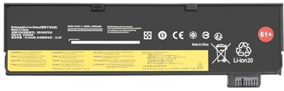 Exmate 01AV425 Laptop Akku für Lenovo ThinkPad A475 A485 TP25 P51S P52S T470 T480 T570 T580 Series 61+ 01AV425 4X50M0881 01AV491 SB10K97582 SB10K97583 01AV426 (10.8V / 4400mah)