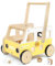 Pillowhale Lauflernwagen Holz,Multifunktion Baby Lauflernhilfe mit Form-Sortierer,Laufen Lernen,Baby Walker Spielzeug Geschenk für Kleinekinder Kinder 1-3 Jahre