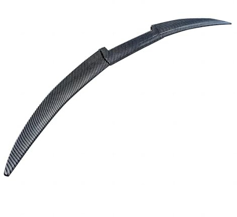 RuiYiL Heckklappe Dachspoiler für Mercedes-Benz C Class W204 C180 C200 C250 C300 C632008-2013, Kofferraumspoiler Heckspoiler Lippe Rear Spoiler Outer Lip Decoration Accessories