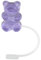 1pc Cute Bear Straw Cover For 30&40 Cups 10mm Dustproof Straw Topper Splashproof For Girls Accessories Char Straw