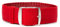 ClassicWatchStraps Perlon Uhrenarmband | Rot - 14 mm - Schließe: Silber Gebürstet | Nylon | Ersatz-Armband