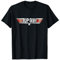 Top Gun Logo mit klassischem Glanzeffekt T-Shirt