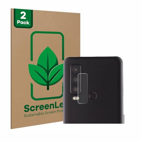 ScreenLeaf (2 Stück Schutzfolie für Caterpillar Cat S75 (NUR Kameraschutz) [nachhaltiger Displayschutz, Folie, transparent, kratzfest]