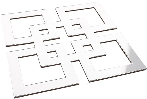 Veemoon Holz Wandkunst Dekor Quadratisches Lindenholz Haus Dekoration Bürowanddekor Wohnzimmer Meditationsraum Einweihungsgeschenk Einrichtungsstile