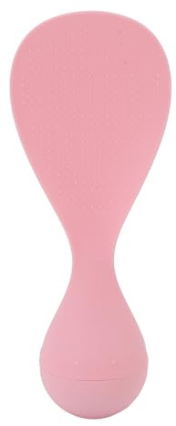Kunststoff-Reispaddel, antihaftbeschichtet, stehender Löffelschaufel, wiederverwendbar, hitzebeständig für die Küche (Rosa)