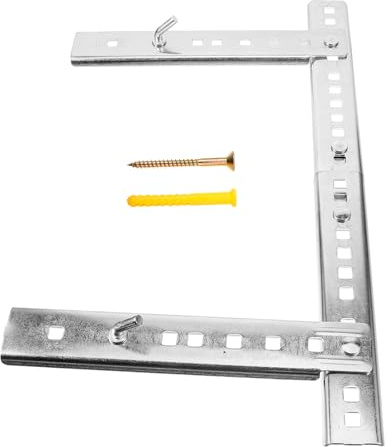 TOMETURE Soporte para Calentador de Agua Eléctrico Cilíndrico, Montaje para Pared Hueca, Acero de 3 Mm Grosor, Diseño Tipo Pórtico, Soporte Metálico para Termo Eléctrico Vertical, 1 Unidad