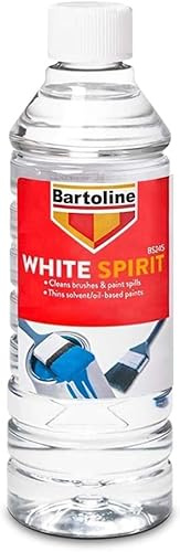 White Spirit 750ml Premium Paint Thinner & Brush Cleaner High-Solvency Solvent for Oil-Based Paints, Gloss & Varnish – Effective Degreaser & Stain Remover for DIY & Home Maintenance.