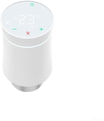 Digital Thermostat Valve With Programmable Timer And Wireless Remote For Home Heating Designed To Enhance Energy Savings And Climate Control(1)