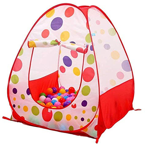 Tech Traders ® Pop UP Children Kids Baby Play Tent PlayHouse Spotty Indoor Outdoor Tale Tent