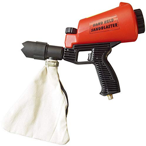 Handstrahler mit Auffangsack