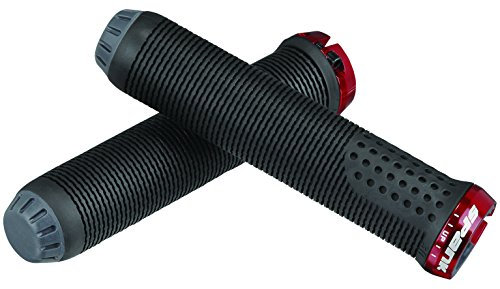 Spank Grips Spike 33 Griffe MTB Unisex Erwachsene, Black/red