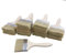 SHANOER 20pcs Low Cost Paint Brushes or Chip Brush with Wooden Handle,4 Width for Paint,Stain,Varnish, Gesso, Primer, Glue