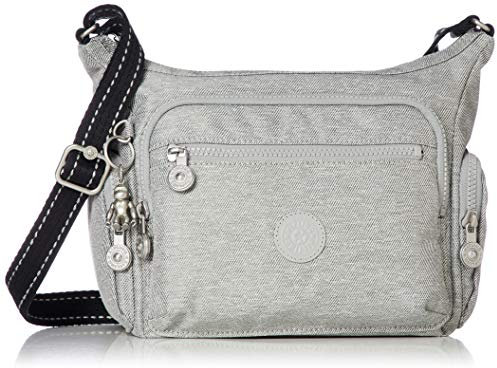 Kipling Damen Gabbie S Umhängetasche Grau (Chalk Grey)