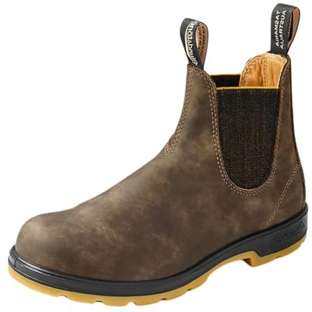 Blundstone Unisex Classic 550 Series Chelsea Boot, Rustic Brown, 37 EU
