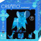 Thames & Kosmos 3461 CREATTO Elefant 3D-Leuchtfiguren entwerfen, 3D-Puzzle für Elefant, Fuchs, Känguru, Handystation, kreative Zimmer-Deko, 40 Steckteile, 20-tlg LED-Lichterkette