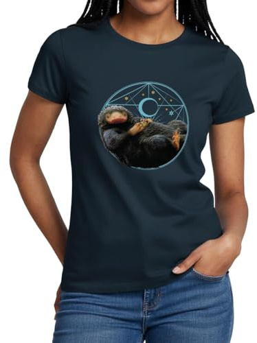 Phantastische Tierwesen Niffler mit Münze Frauen T-Shirt