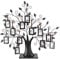 Black Metal Family Tree Display,Fashionable Family Photos Frame Display Tree with 12 Hanging Pictures Frames,Home Decor,Good Gift