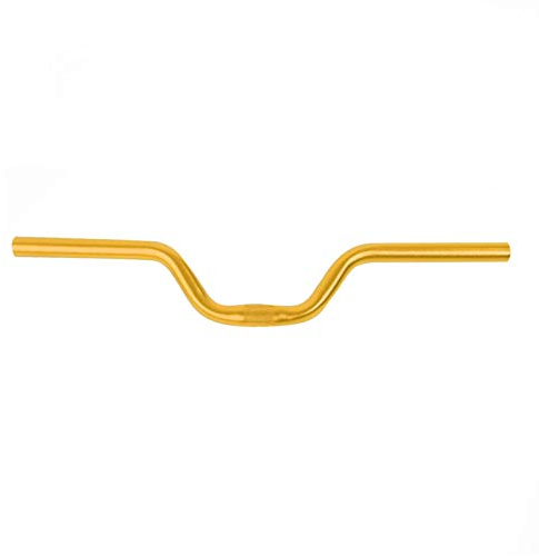 Keenso Fahrradlenker, Fahrrad Aluminiumlegierung Lenkstange 25,4 mm * 520 mm Matt Lenker für Fahrrad, Faltrad und Balance-Roller (Gold)