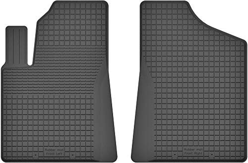 Fußmatten Vorne 2er Set für FIAT Panda 3 III ab 2012 Gummi Gumimatten