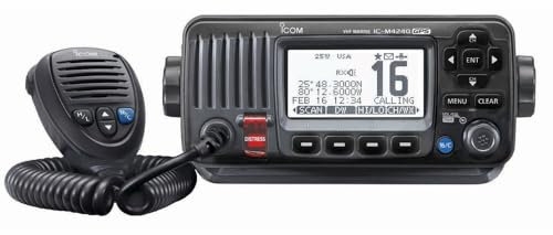 ICOM M424G VHF Black Radio with Built-in GPS - M424G 41
