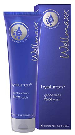 Reinigungsschaum Gesicht mit Hyaluron5 | 150 ml | Saubere und optimal hydratisierte Haut | Frischer und strahlender Teint | Besonders Hautverträglich | Entfernt Make-Up