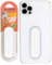 Amayo Grip - Das Original! Smartphone Fingerhalter - Handy Fingerhalterung Phone Grip Handy Halter Ständer Griff - Handy Halterung Handy Ring (Leder Serie - Weiß)