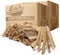 Woodlogger 50 KG Anzündholz I trockenes Anfeuerholz I Premium Anmachholz I ofenfertiges Brennholz I Holz für Kaminofen, Lagerfeuer, Feuerschalen, Ofen I sauberes Grillholz I hochwertige Kaminanzünder