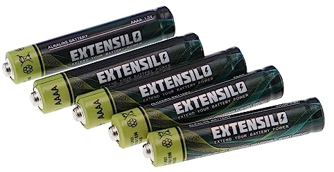 EXTENSILO 5x pila cilindrica AAAA - Batterie primarie (550mAh, 1,5V, alcalina)