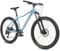 Eastern Bikes Alpaka 27,5 leichtes MTB-Mountainbike, 9-Gang, hydraulische Scheibenbremsen, Federgabel, in 3 Rahmengrößen Erhältlich (17, Hellblau)