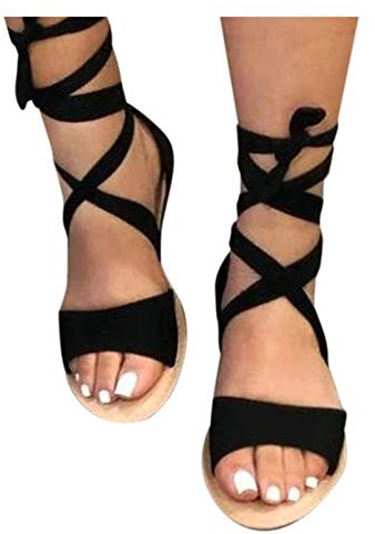 Damen Espadrilles Plateau mit Bändern zum Schnüren Sommer Peep Toe Sandalen Strandschuhe Schöne Sommerschuhe Elegante Sandaletten