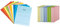 Elco 29488 Ordo Classico Organisationsmappen mit Sichtfenster 120 g/m² 10 Farben sortiert 10 Papiermappen & PLUS Japan, Zero Max Platzsparordner farbig sortiert, 10er Pack (1 x 10 Ordner)