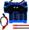Vgoohobby Motor Heatsink Dual Cooling Fan 40-42mm Compatible with 1/7 1/8 Arrma Traxxas RC Car Fit 4068 4074 4082 4268 4274 Motors (Blue)