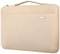LANDICI Laptop Case Sleeve 13 13.3 Inch with Handle, 360°Protective Waterproof Computer Cover Bag for MacBook Air 13 M1/M2/M3, MacBook Pro 13, Ipad Pro 13 2024, Apricot