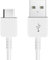 TEQY Cavo USB-C 80 cm Compatibile con Samsung Galaxy Serie S/Note/Fold/A/Tab (Bianco)