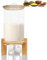 BOVDC Reisspender, Müslispender Glas Küche, 5/7.5L, Lebensmittelspender mit 500ml Messbecher, Cerealien Vorratsdosen mit Deckel Luftdicht für Platzsparende (7.5L)