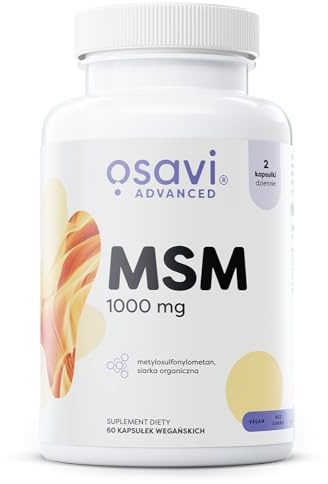 Osavi MSM (Advanced), 1000mg - 60 vegane Kapseln