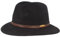 Breiter Rollbarer Filz-Hut - Outdoor Trekking Wollhut 100% Wolle Marine 59