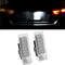 Kakulkomen 2 Stück LED Kennzeichenbeleuchtung Kennzeichenbeleuchtung kompatibel für Re=Nault Megane 4 Scenic IV Twingo Kangoo Koleos MK2 Clio IV V Logan Sandero Dacia Duster