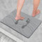 CARBURATEUR Kieselgur - Alfombrilla de baño antideslizante, alfombrilla de ducha, alfombrilla de baño de piedra, de secado rápido, alfombra de baño de 60 x 39 cm, alfombrilla de baño superabsorbente,