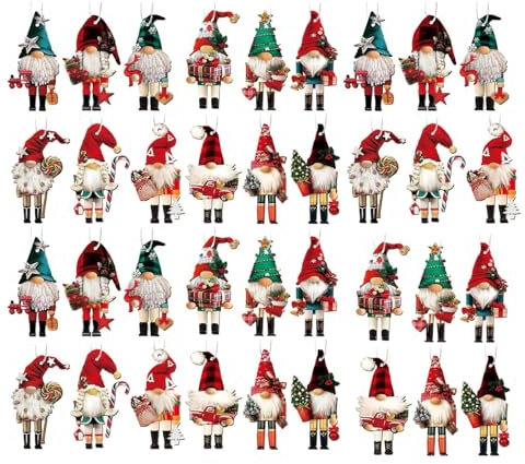 Calendrier de l'Avent Casse-Noisette 2024, calendrier de l'Avent Casse-noisette, calendrier de l'Avent Casse-Noisette, 36 pièces calendrier de compte à rebours de Noël, pendentifs casse-noisette,
