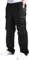 YAOBAOLE Pantalons de Travail Homme Pantalons Cargo Homme Grande Taille Pantalons Treillis Homme Pantalons Baggy Homme Noir XL